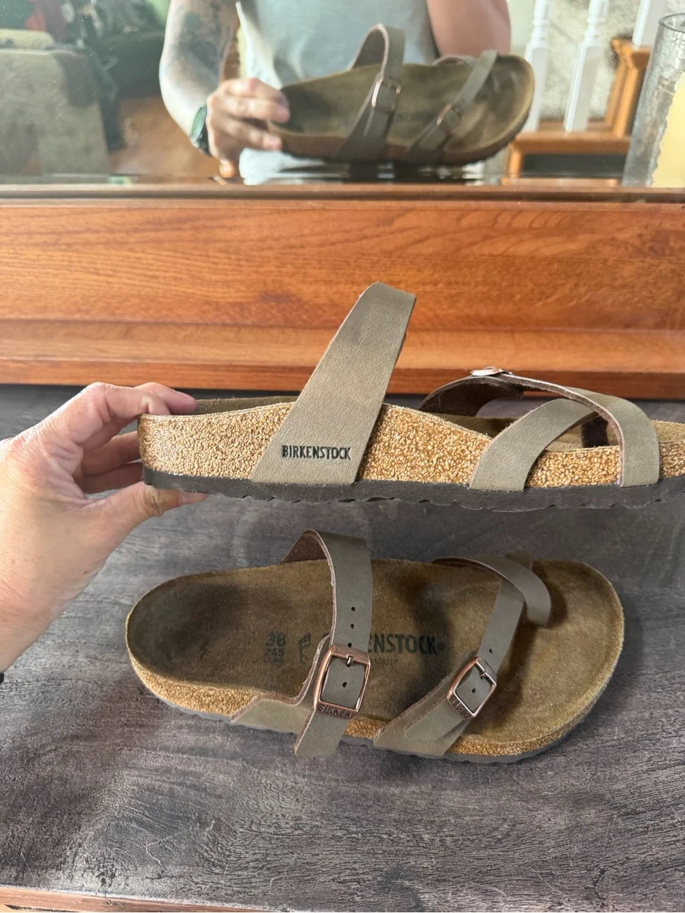 Birkenstock sandals in size 38 - Picture 7 of 7